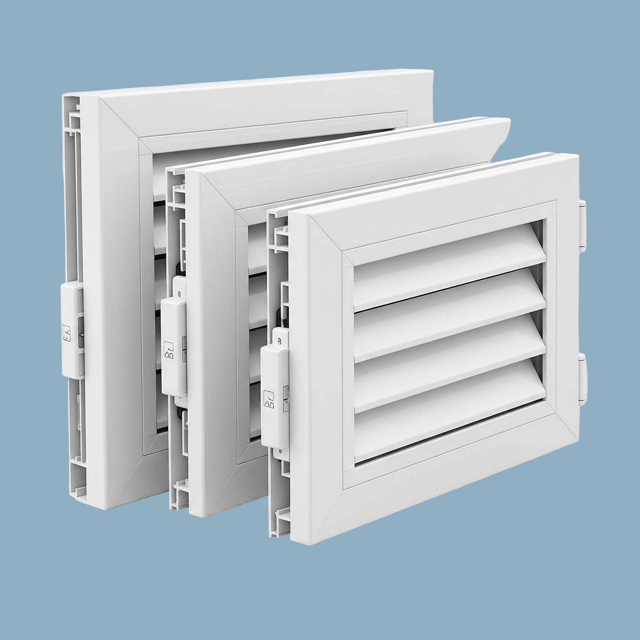 UPVC Windows with grills